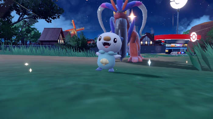 Oshawott in the Indigo Disc DLC